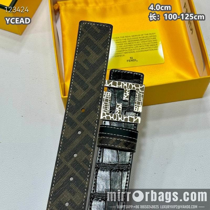 Fendi belt 40mmX100-125cm 8L58