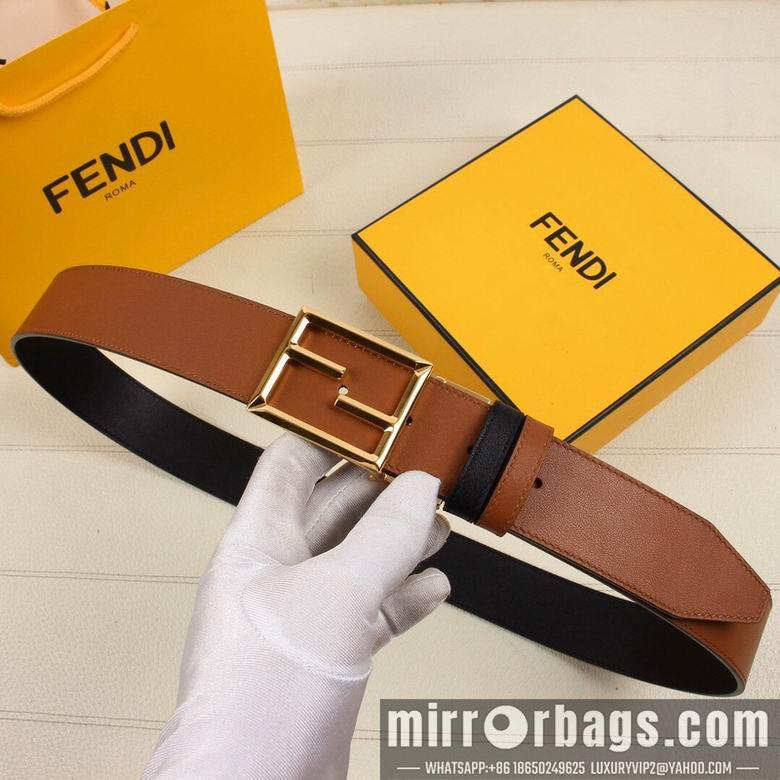 Fendi Belt 38mmX95-125cm 7D72