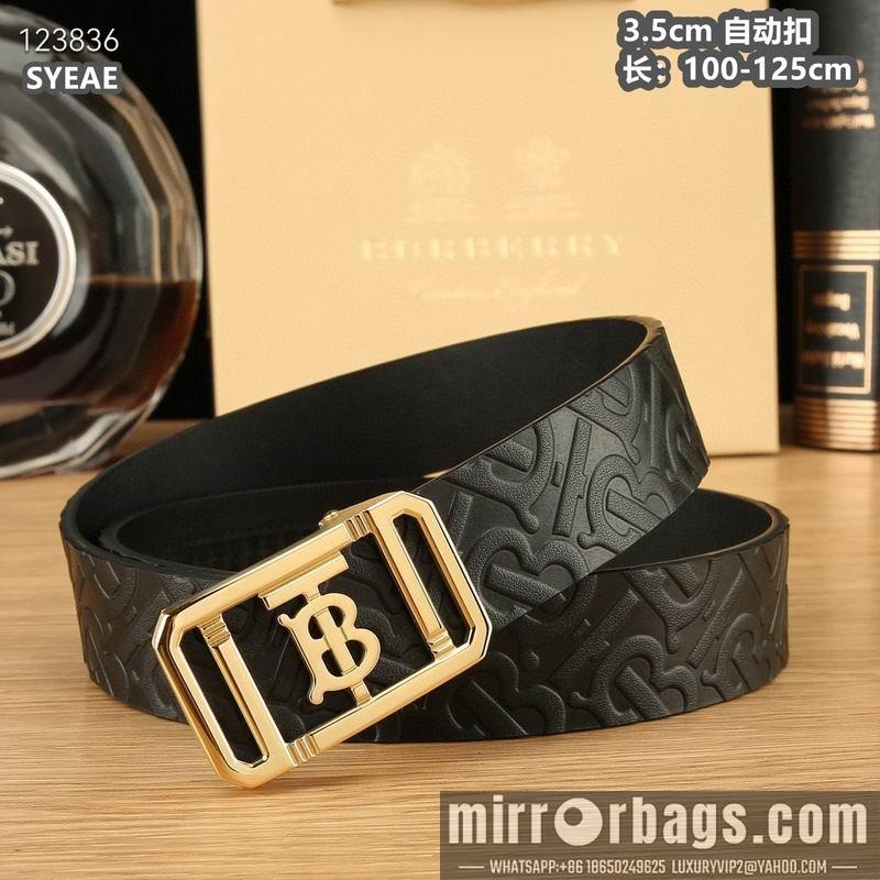Burberry belt 35mmX100-125cm 8L81