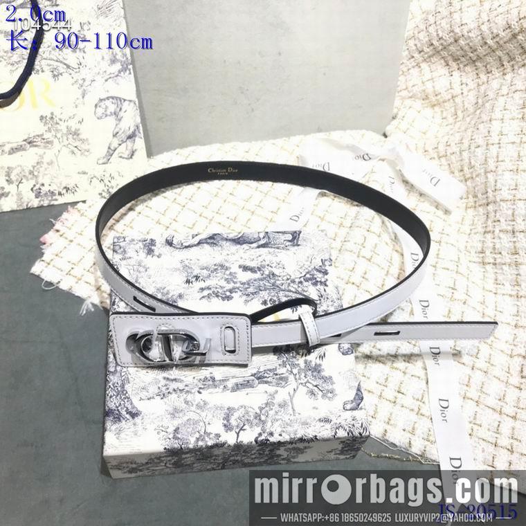 Dior Belt 20mmX90-110cm 8L12