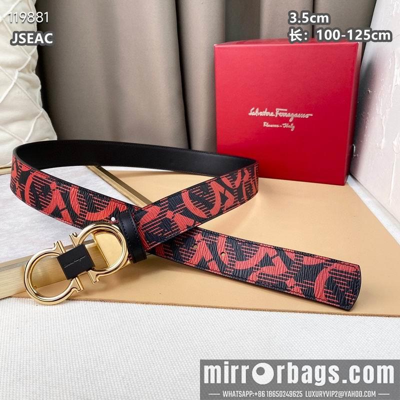 Ferragamo belt 35mmX100-125cm 8L072010