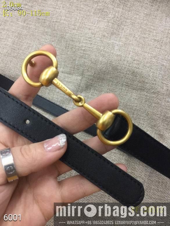 Gucci Belt 20mm 90-115cm 8L02