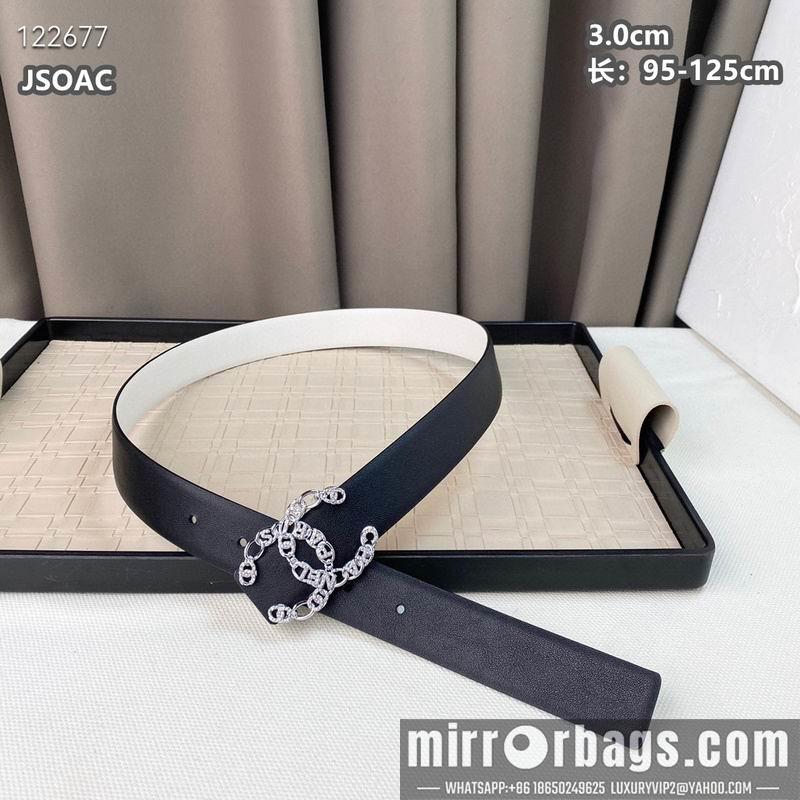 Chanel belt 30mmX95-125cm 8L28