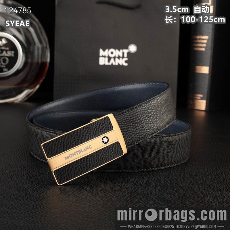 Montlanc belt 35mmX100-125cm 8L29