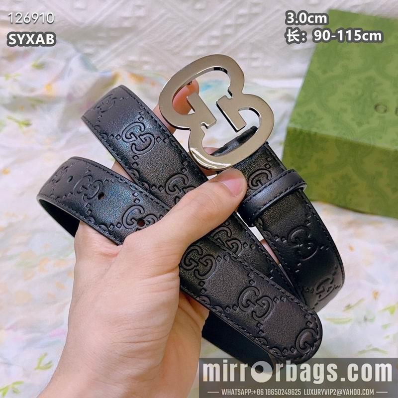 Gucci belt 30mmX90-115cm 8L25