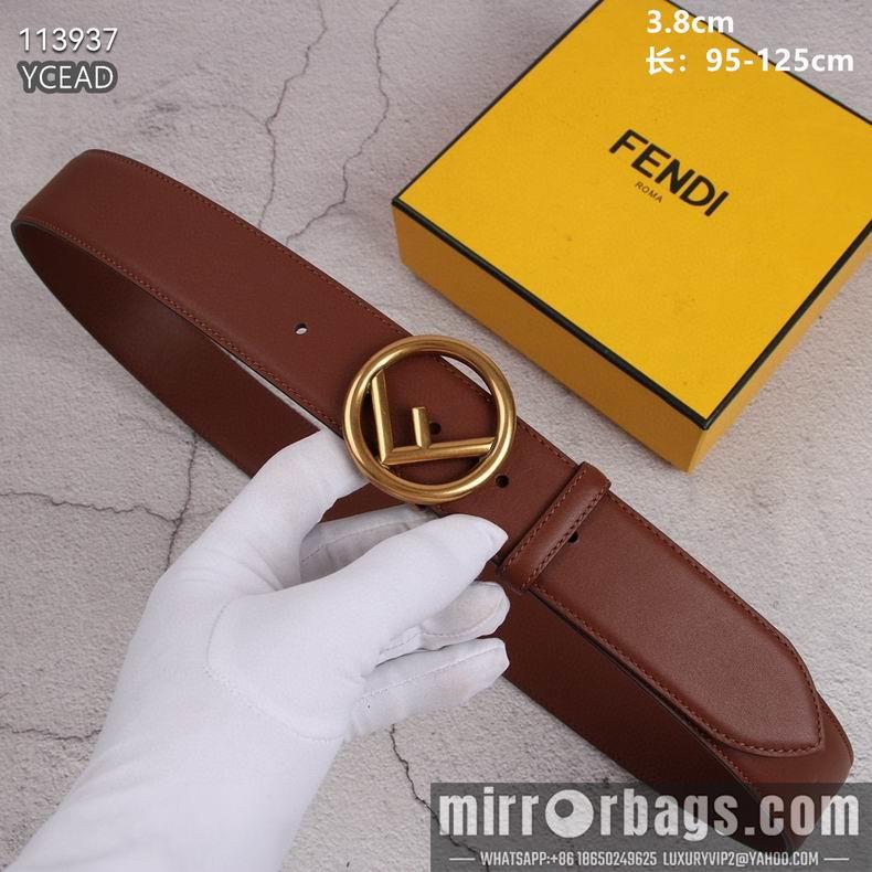 Fendi Belt 38mmX95-125cm 8L02