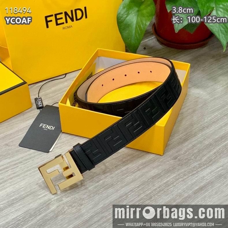 Fendi belt 38mmX100-125cm 8L02