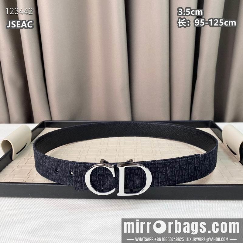 Dior belt 35mmX95-125cm 8L24
