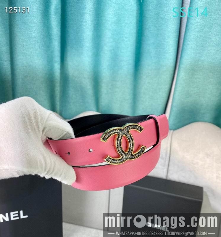 Chanel belt 30mmX95-125cm XH01