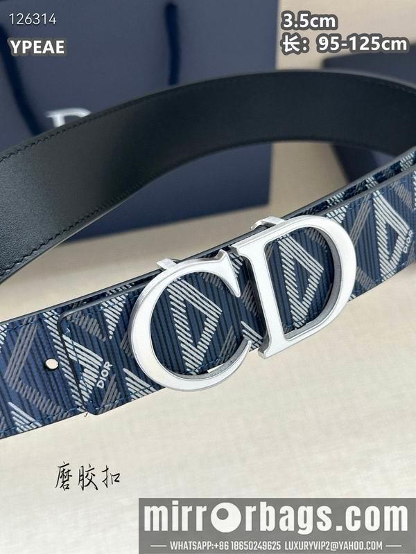 Dior belt 35mmX95-125cm 8L16