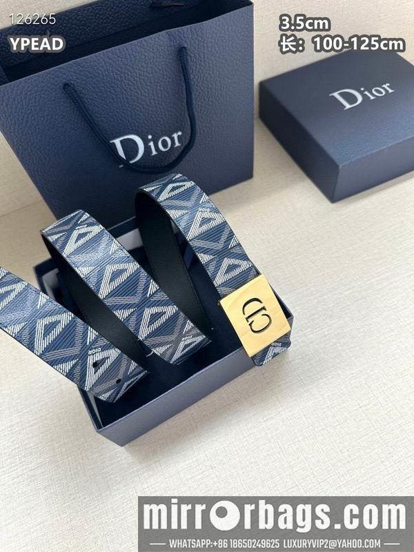 Dior belt 35mmX100-125cm 8L28