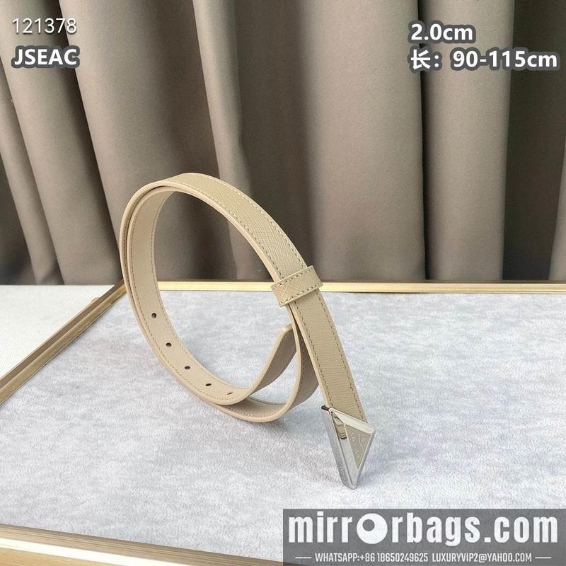 Prada belt 20mmX90-115cm 8L04