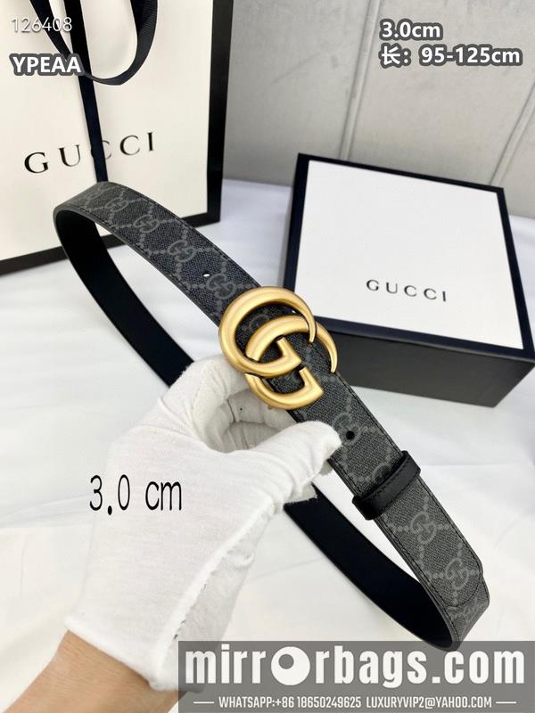 Gucci belt 30mmX95-125cm 8L19