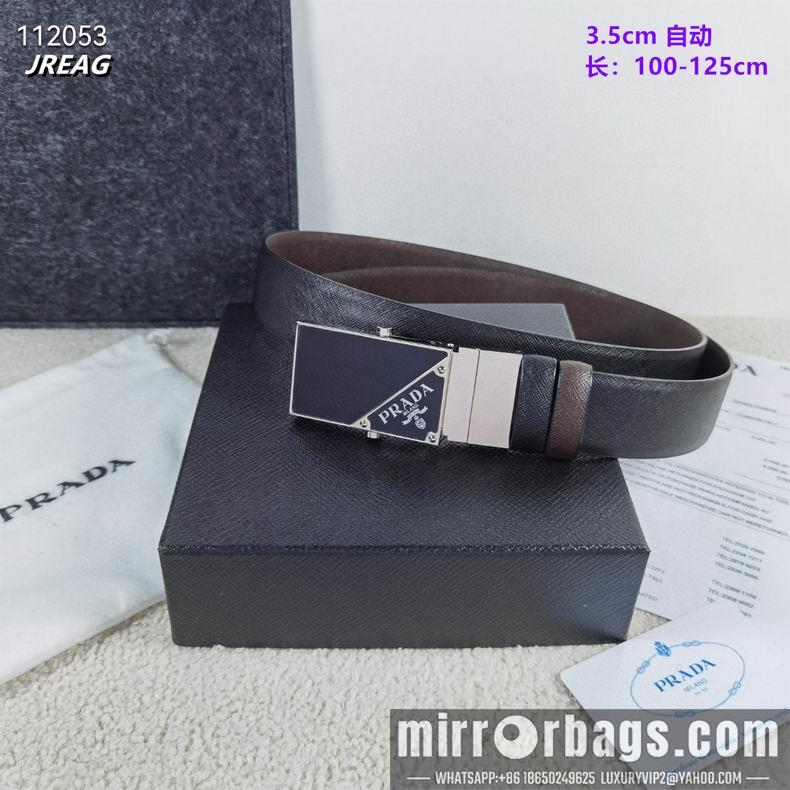 Prada belt 35mmX100-125cm 8L10