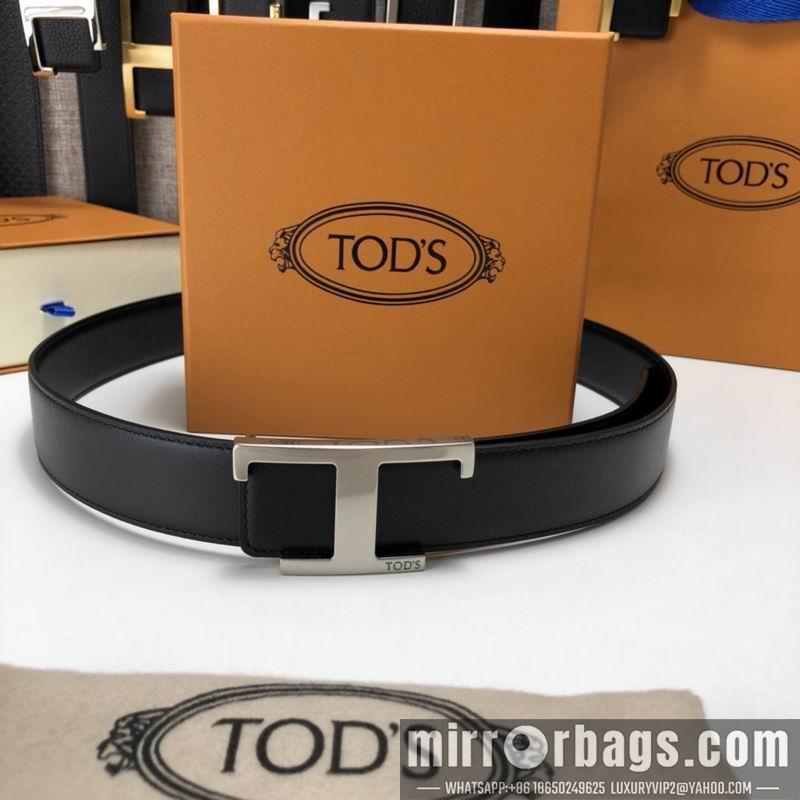 Tod's belt 34mmX95-125cm 7D03
