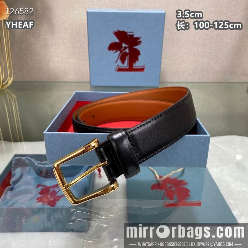 Tod's belt 35mmX100-125cm 8L08