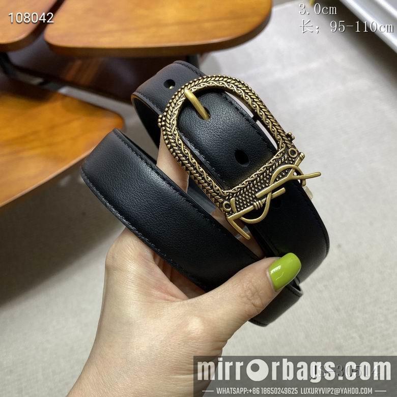 YSL Belt 30mmX95-110cm 8L07
