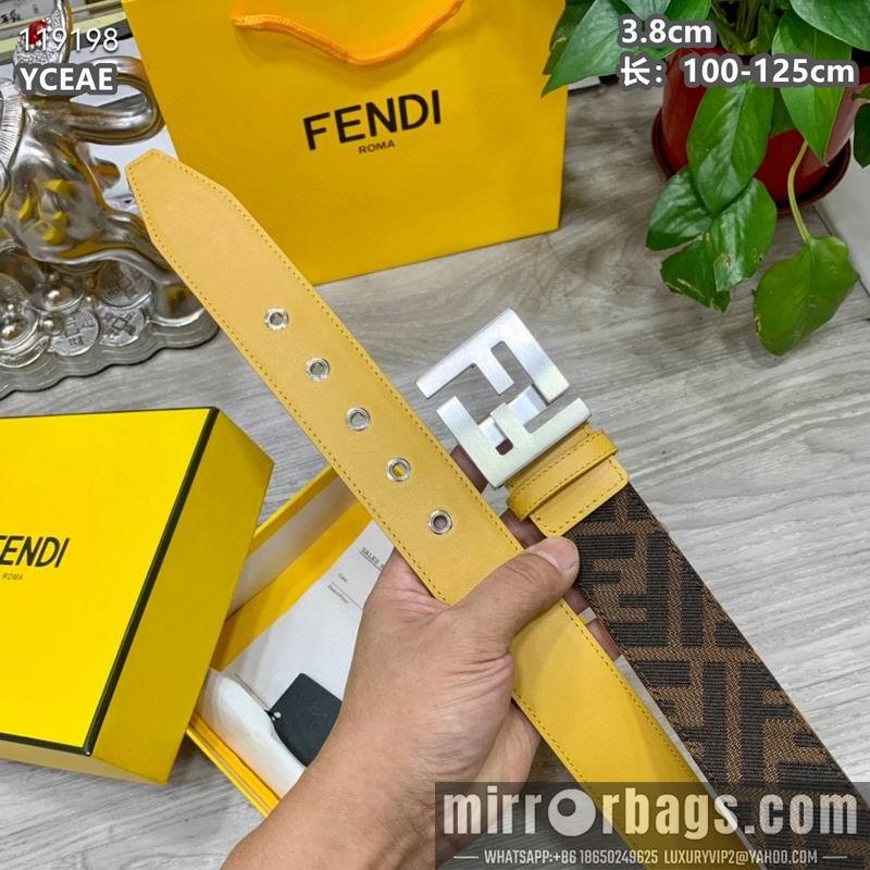 Fendi belt 38mmX100-125cm 8L08