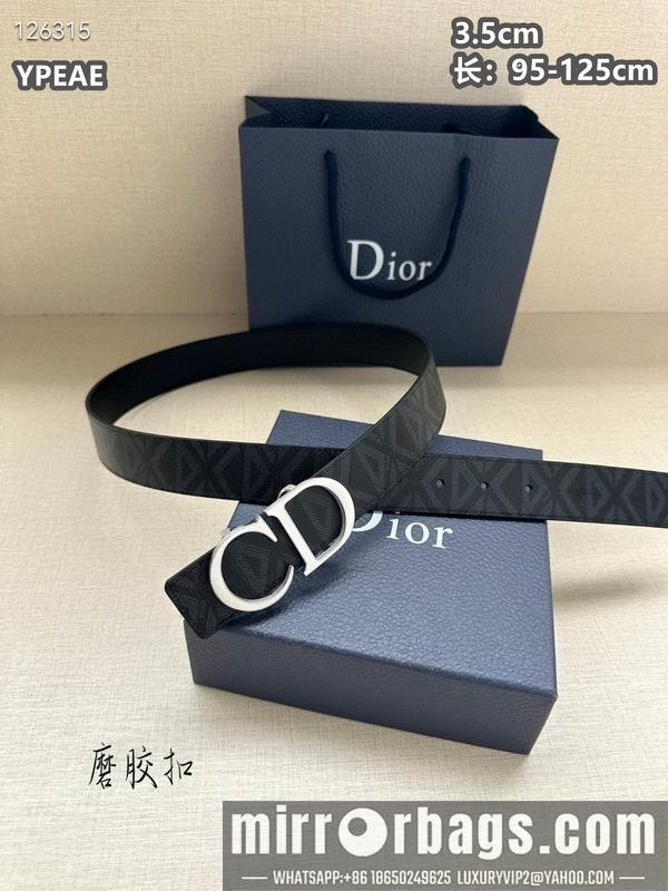 Dior belt 35mmX95-125cm 8L16