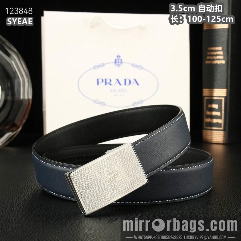 Prada belt 35mmX100-125cm 8L60