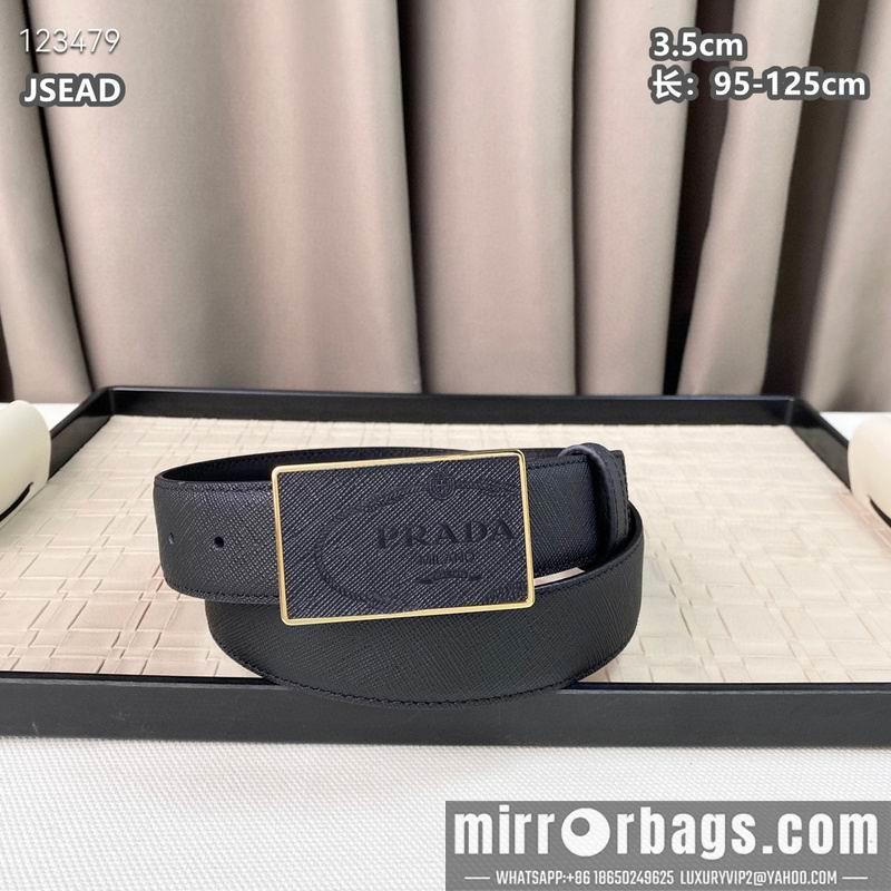 Prada belt 35mmX95-125cm 8L33