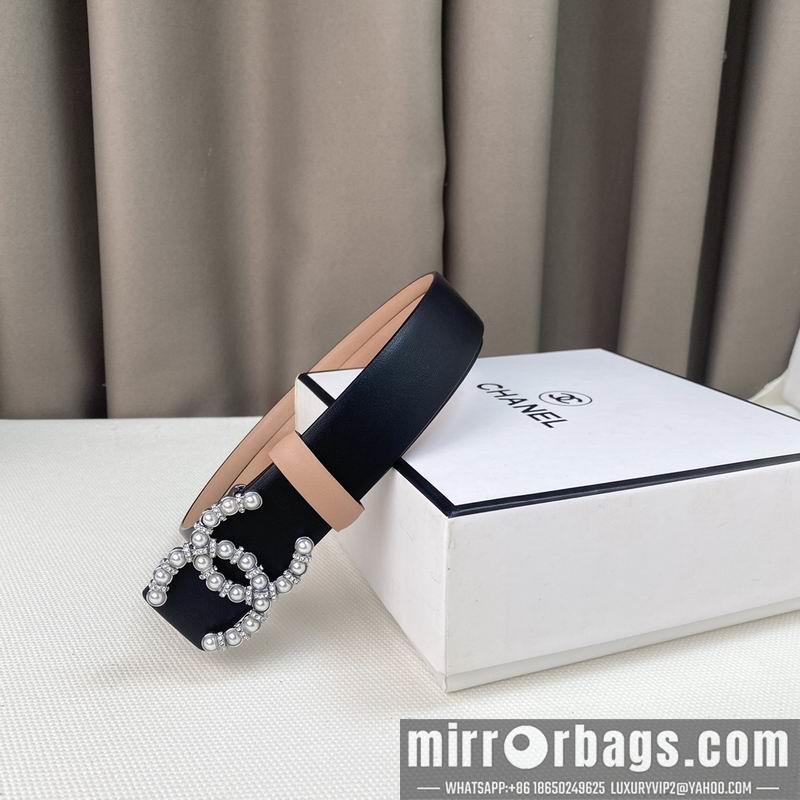 Chanel belt 30mmX90-115cm 7D07