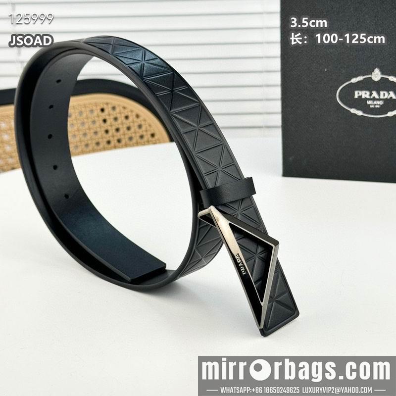 Prada belt 35mmX100-125cm 8L38