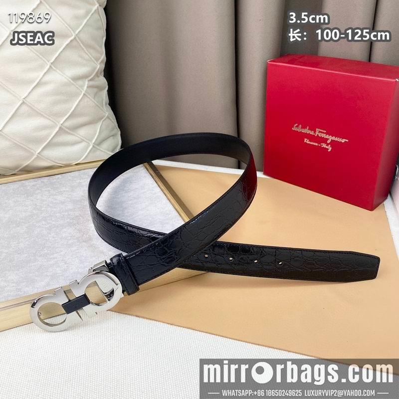 Ferragamo belt 35mmX100-125cm 8L072009