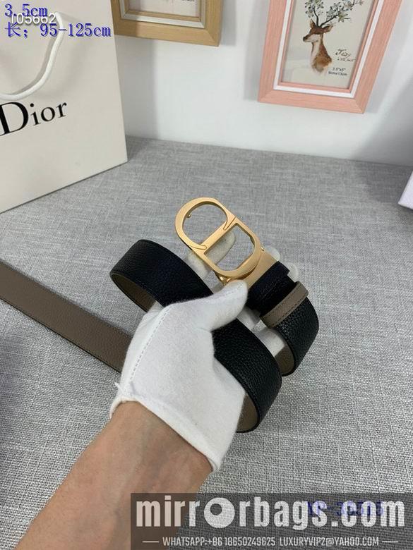 Dior Belt 35mm 95-125cm 8L