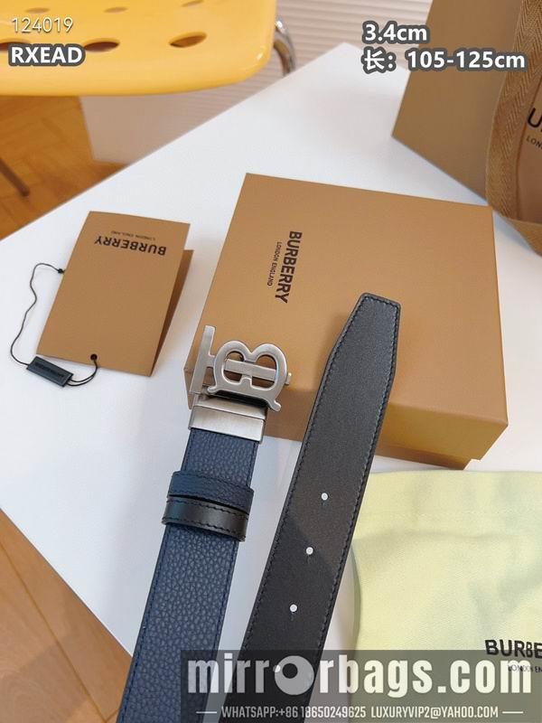 Burberry belt 34mmX105-125cm 8L07