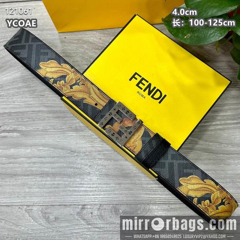 Fendi belt 40mmX100-125cm 8L114