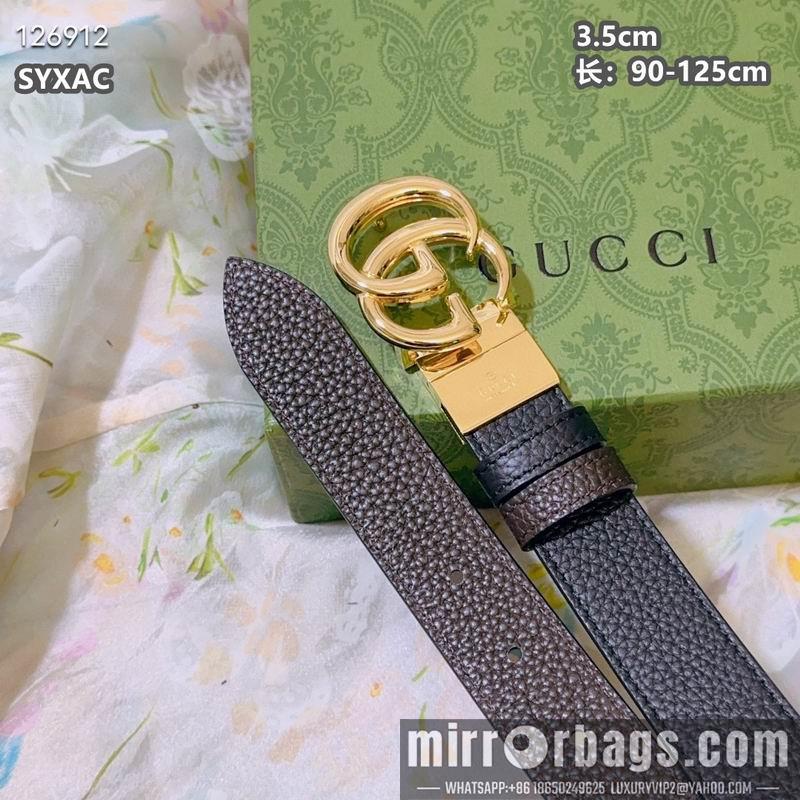 Gucci belt 35mmX90-125cm 8L71