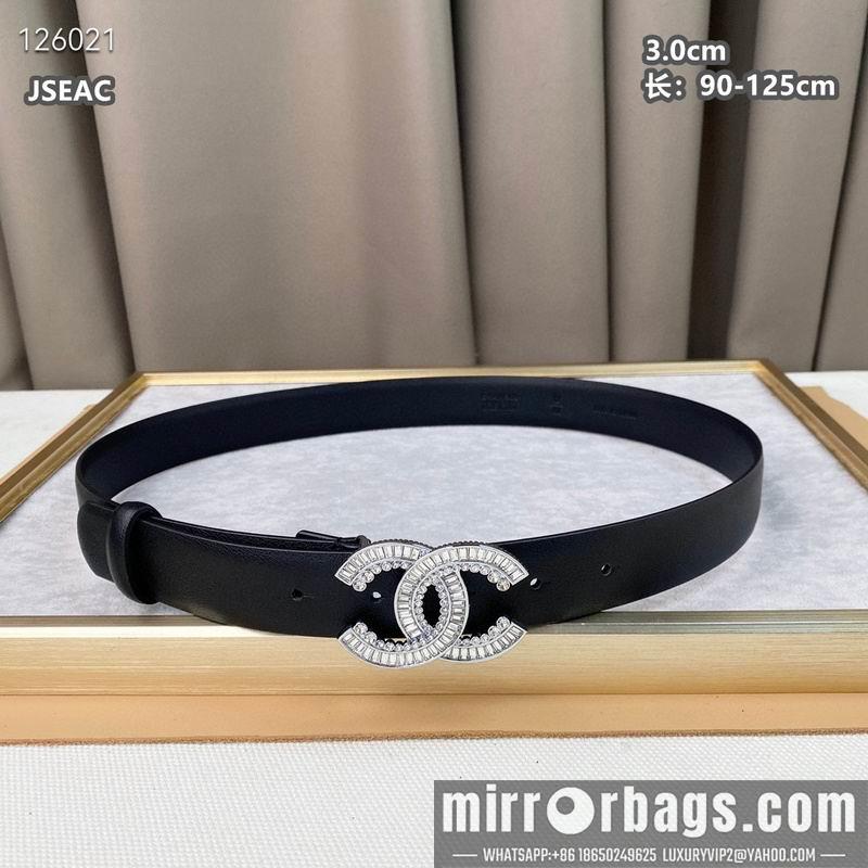Chanel belt 30mmX90-125cm 8L17