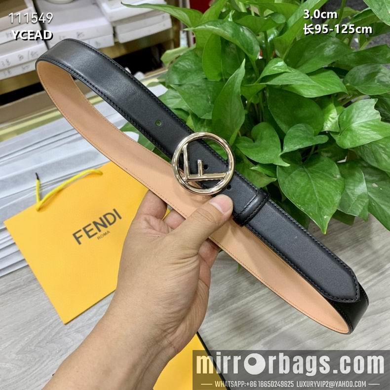 Fendi Belt 30mmX95-125cm 8L10