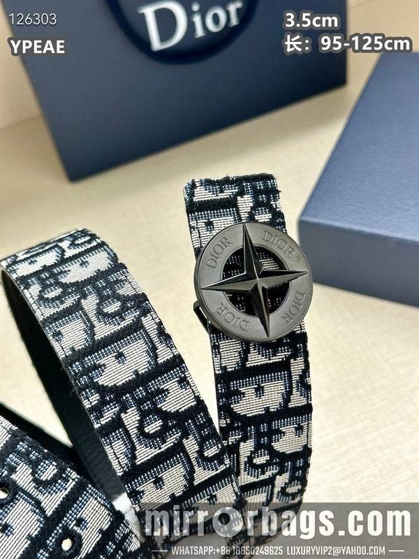 Dior belt 35mmX95-125cm 8L17