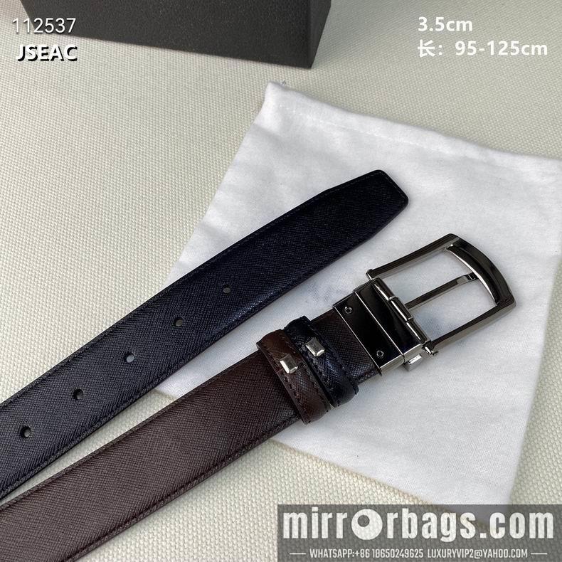 Prada belt 35mmX95-125CM 8L14