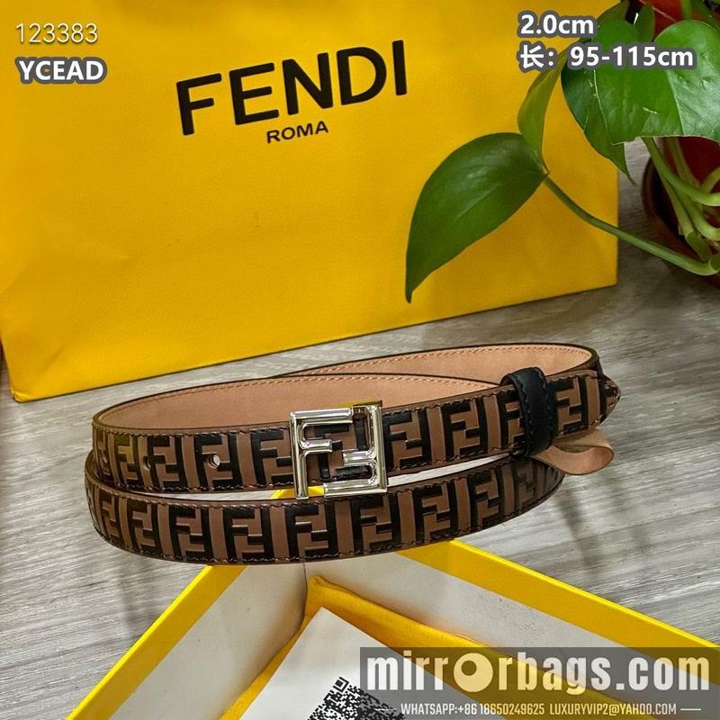Fendi belt 20mmX95-115cm 8L14