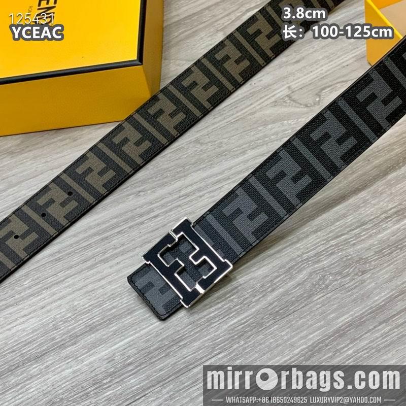 Fendi belt 38mmX100-125cm 8L23