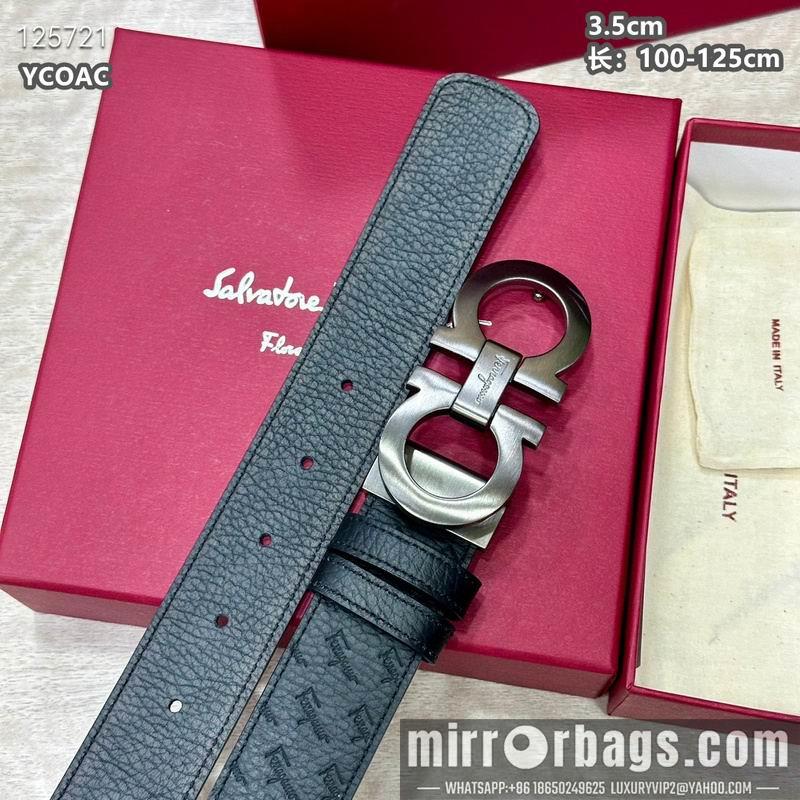 Ferragamo belt 35mmX100-125cm 8L33