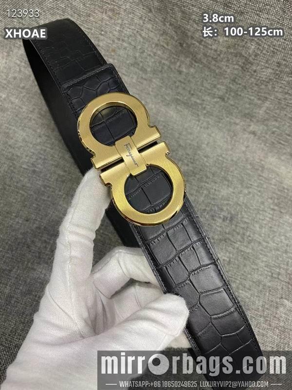 Ferragamo belt 38mmX100-125cm 8L17