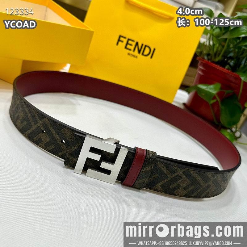 Fendi belt 40mmX100-125cm 8L74