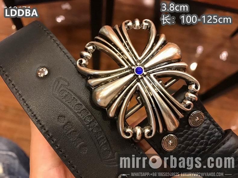 Chrome Hearts belt 38mmX100-125cm 8L10