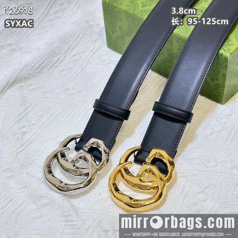 Gucci belt 38mmX95-125cm 8L38