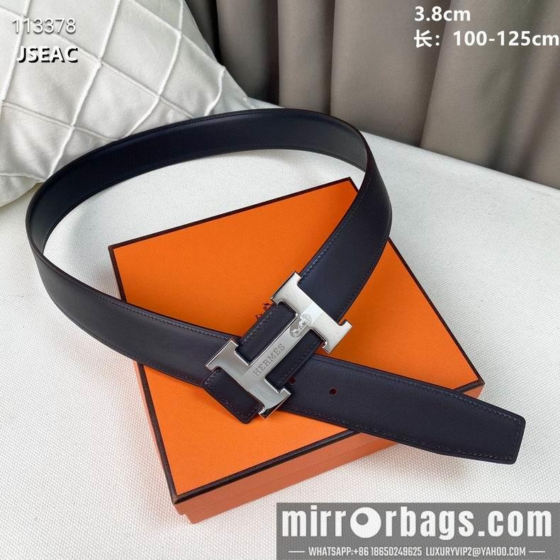 Hermes belt 38mmX100-125cm 8L082502