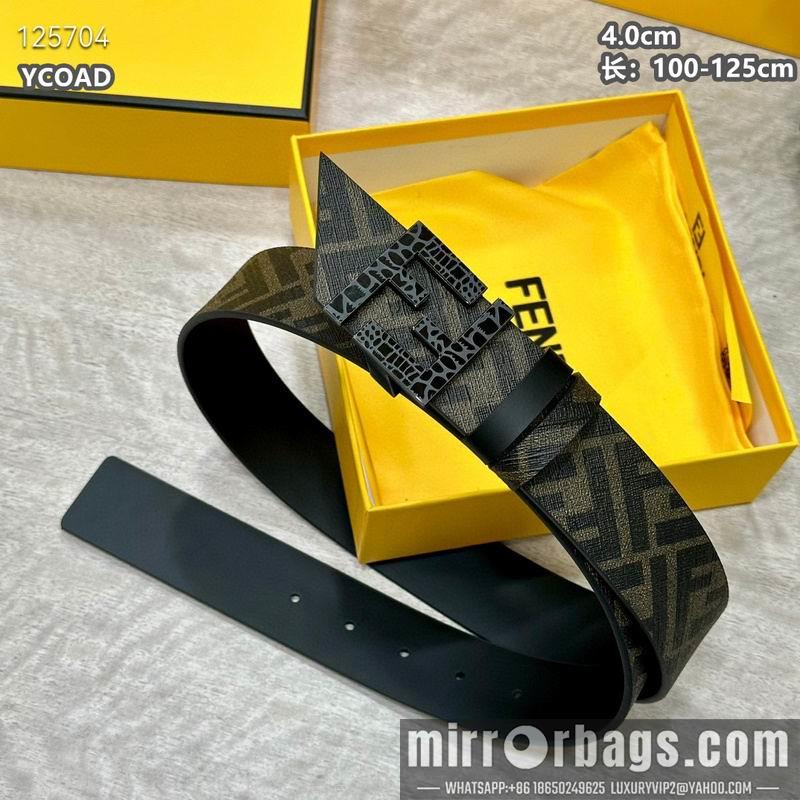 Fendi belt 40mmX100-125cm 8L24