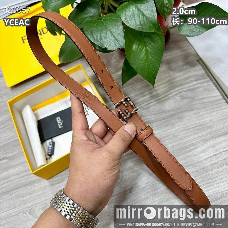 Fendi belt 20mmX90-110cm 8L12