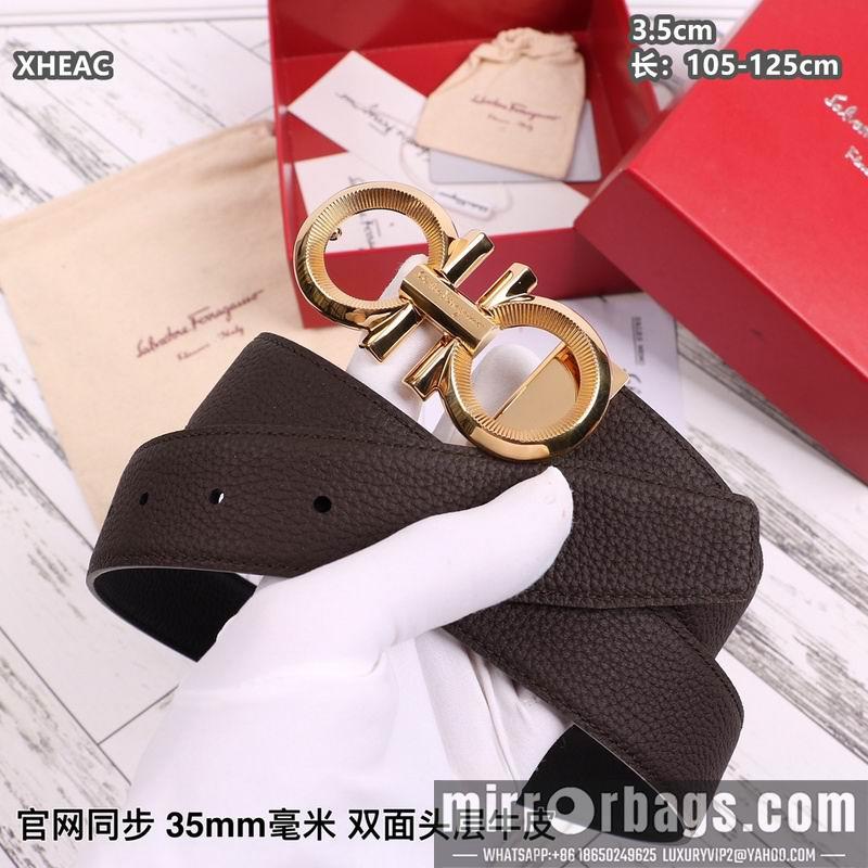 Ferragamo belt 35mmX105-125cm 8L131