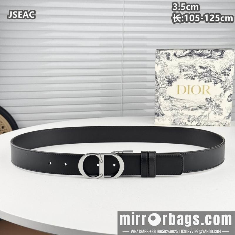 Dior belt 35mmX105-125cm 8L35