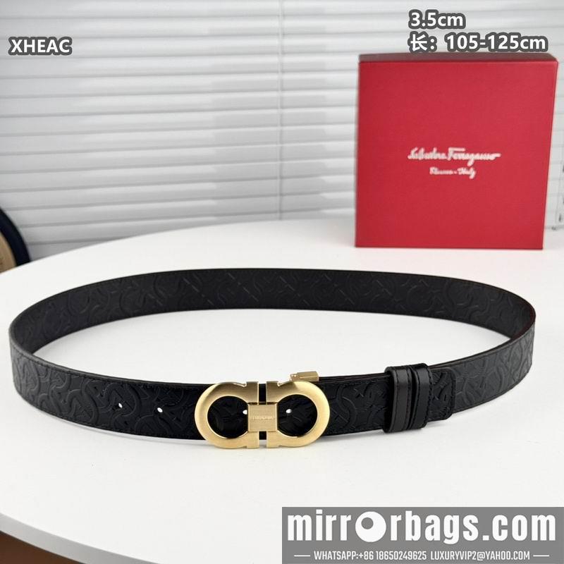 Ferragamo belt 35mmX105-125cm 8L139