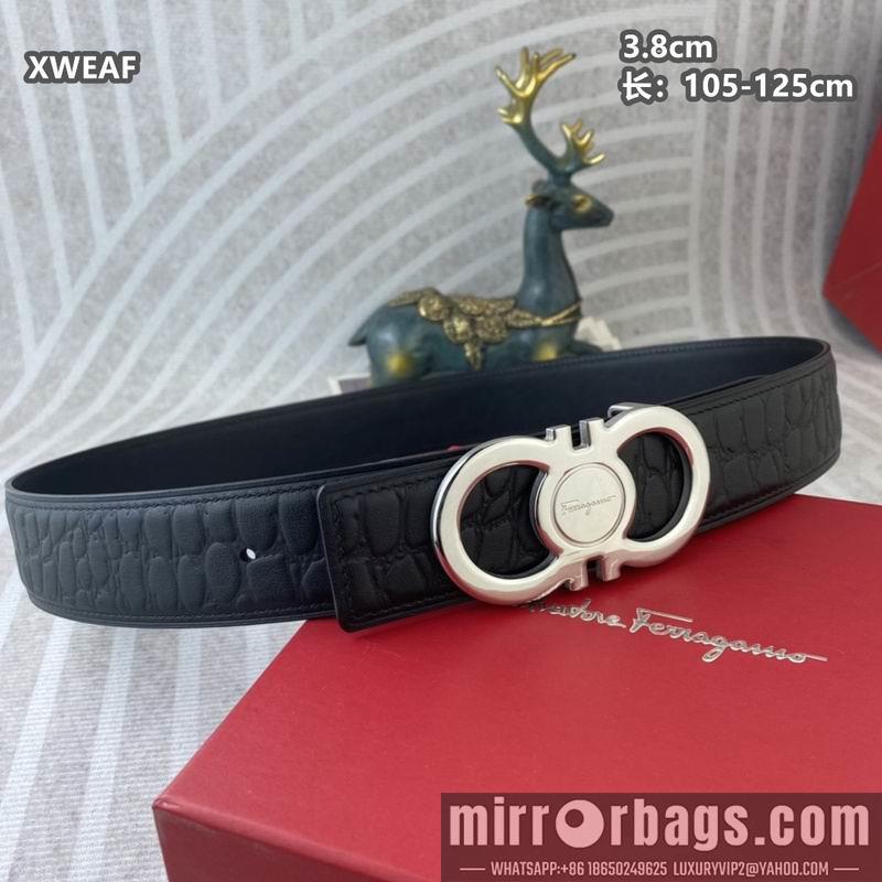 Ferragamo belt 38mmX105-125cm 8L23